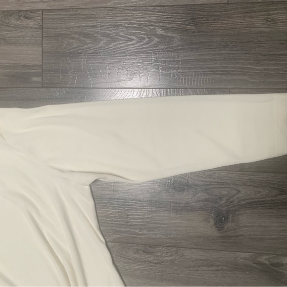 Denim&Co square popover neckline long sleeve pullover top shirt. Size 2X - Picture 9 of 13